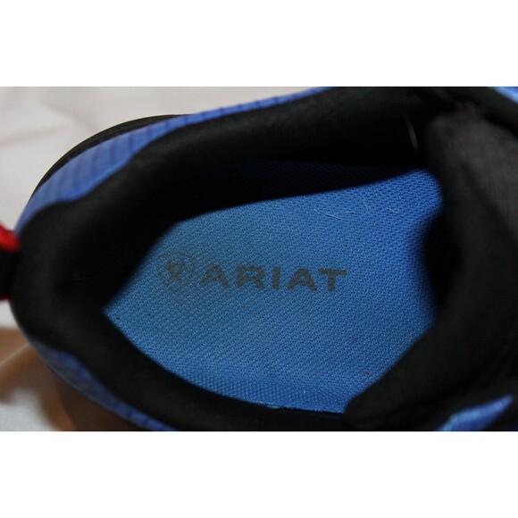 ARIAT Womens Work Shoes Sz 11.5 Outpace Day 1 Comp Toe Blue Black - Picture 8 of 8